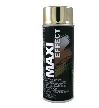 MAXI COLOR EFFECT ZŁOTY EFEKT CHROMU 400ML