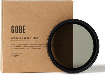 Gobe NDX 49 mm zmienny filtr węglowy ND2-400 ND filtr (1 Peak)
