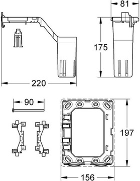 Grohe Fresh 38967000 набор для преобразования