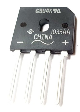 MOSTEK 4A 800V PŁASKI GBU4K