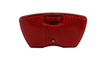 LAMPKA ROWEROWA 3 LED TYŁ NA BAGAŻNIK 50mm 34055