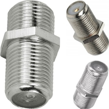 ŁĄCZNIK WTYKÓW F BECZKA ZŁĄCZE ANTENOWE