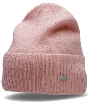 4F Czapka zimowa damska ciepła beanie roz.M