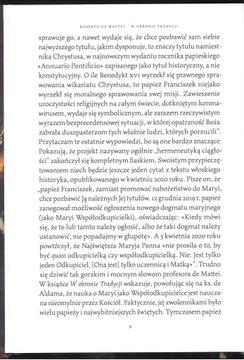 В защиту традиций - Роберто де Матей