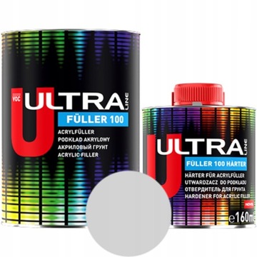 NOVOL ULTRA FULLER 100 Podkład Akrylowy Szary 0,8