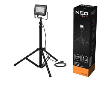 NEO 99-060 Lampa halogen 50w 4500lm na statywie