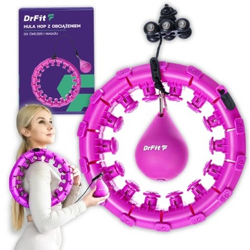 HULA HOP с похудением для массажных упражнений Solid Smart DrFit