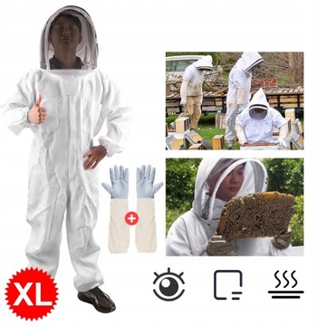 КОСТЮМ ДЛЯ ПЧЕЛОВОДСТВА ВЕНТИЛЯЦИОННЫЙ РАЗМЕР XL Полный костюм для пчеловодства