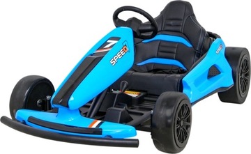BOLID ELEKTRYCZNY GOKART 24V MOC 2x150W FUNKACJA DRIFTU