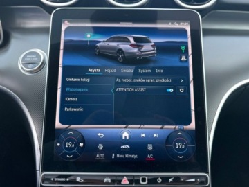 Mercedes Klasa C W206 2024 Mercedes-Benz Klasa C 180 AMG PakietLedNavigacjaSalon PLF 23 1.5, zdjęcie 16