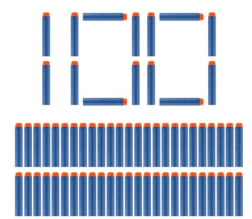 100 NERF SHOT ДАРТС NERF дротики