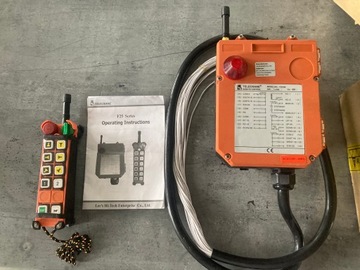 ŻURAW SUWNICA DZWIG PILOT STEROWNIK TELECRANE F25