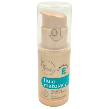 Be Beauty Fluid matujący 01 Naturalny 30ml
