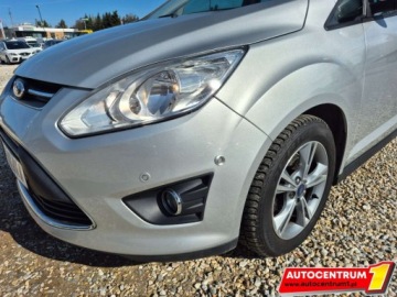 Ford C-MAX II Minivan 1.0 EcoBoost 100KM 2014 Ford C-MAX Czujniki Parkowania Klimatyzacja Grzane Fotele Pelen Serwis, zdjęcie 2