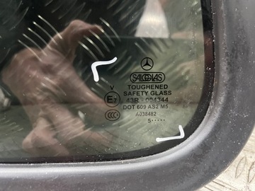 LEVÝ SKLO (OKNO) ZADNÍ MERCEDES W463 TŘÍDA G FACELIFT IDEALNI AS2 2015R