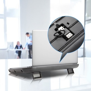 ПОДСТАВКА-ОХЛАЖДАЮЩАЯ ПОДСТАВКА ДЛЯ НОУТБУКА 12–15,4 ФУТОВ