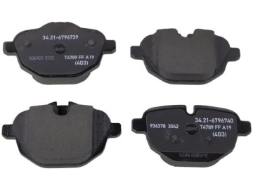 OE BMW ДИСКИ + КОЛОДКИ + ЗАДНИЙ ДАТЧИК 5 F10 345MM