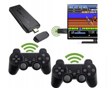 ИГРОВАЯ КОНСОЛЬ РЕТРО, 64 ГБ, HDMI, 2 ПКД, 2,4 ГБ, 10 000 ИГР