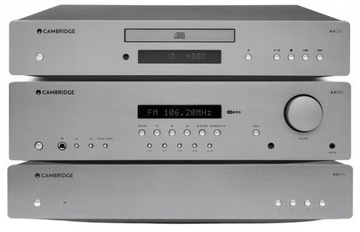 CAMBRIDGE AUDIO AXR85 + AXC25 + AXN10 = SEGMENTY WZMACNIACZ + STREAMER + CD