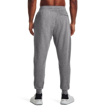 Under Armour spodnie dresowe męskie sportowe joggery Rival Fleece roz.M