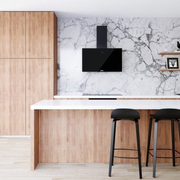 LONIS 90.1 ЧЕРНАЯ КУХОННАЯ ВЫТЯЖКА