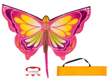 Playtive Duży latawiec dla dzieci W ETUI MOTYL 130 x 75 cm 5+