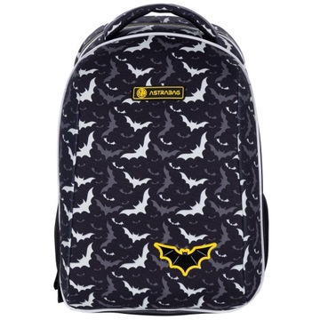 ASTRABAG TORNISTER SZKOLNY W NIETOPERZE NIGHT BATS