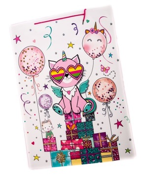 БОЛЬШАЯ СУМКА ДЛЯ ДЕТСКИХ ПОДАРКОВ 51х72 РАЗНЫХ ЦВЕТОВ