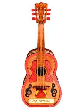 GITARA NA FLASZKĘ prezent NA ALKOCHOL schowek