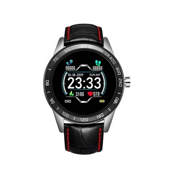 ELEGANCKI SMARTWATCH MĘSKI RONEBERG RLM CZERWONY