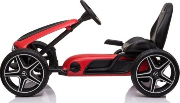 СИДЕНЬЕ MERCEDES GO KART С Мягкими педалями и логотипом