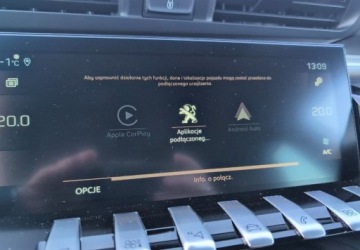 Peugeot 508 II SW 1.6 PureTech 225KM 2021 Peugeot 508 1.6 PureTech 225KM GT Pack SS EAT8 Bogata Wersja SalonPL Serwi, zdjęcie 23