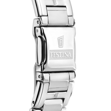 Zegarek Damski Festina F20401-3 CYRKONIE srebrny