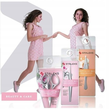 Staleks PĘSETA pinceta skośna do regulacji brwi 3