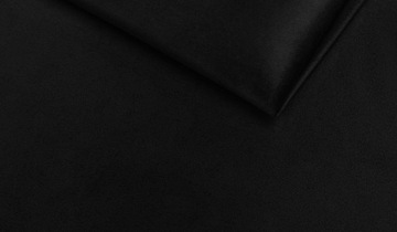 TKANINA RIVIERA VELVET 100 CZARNY GĘSTY PISZACY MATERIAŁ ZASŁONA MEBLE lux