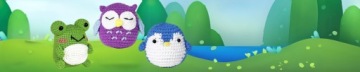 БОЛЬШОЙ НАБОР ДЛЯ ВЯЗАНИЯ КРЮЧКОМ DIY ЖИВОТНЫЕ ОБУЧЕНИЕ ВЕСЕЛО ДЛЯ ДЕТЕЙ ШАБЛОН