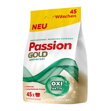 Passion GOLD Proszek do prania 45prań 2,7kg uniwersalny