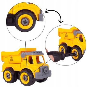 АВТОМОБИЛИ, СТРОИТЕЛЬНАЯ ТЕХНИКА ДЛЯ ПОВОРОТА 4 ШТ.