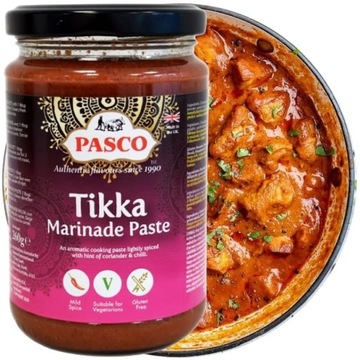 Pasta Curry Tikka Do Indyjskich Potraw Pasco 260g