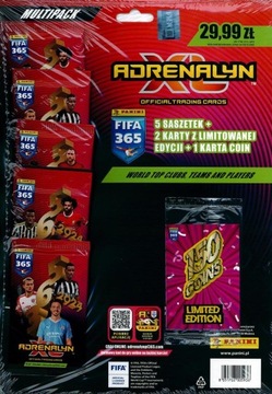 MULTIPACK FIFA (5 saszetek +2 limitowane) 365 ADRENALYN XL 2024