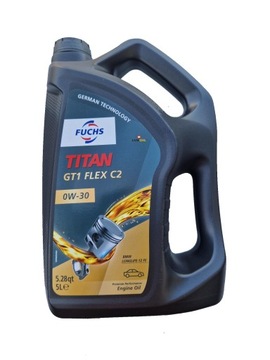 OLEJ FUCHS TITAN GT1 FLEX C2 0W-30 5L