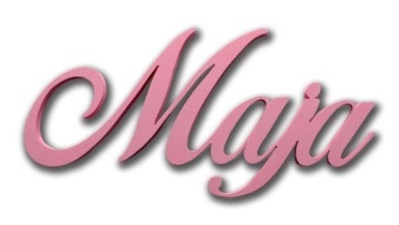 LITERKI NAKLEJKI DOWOLNE IMIĘ 4 LITEROWE PISANE NA ŚCIANĘ NA PREZENT