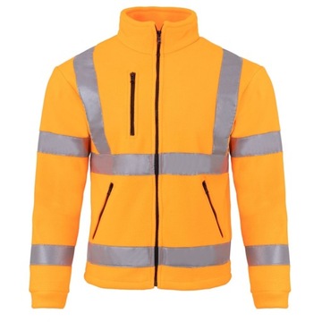 Gruby polar bluza polarowa ODBLASKOWA mocna