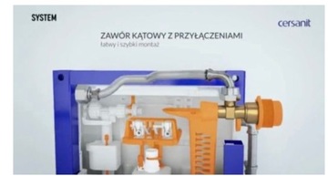 Туалетный набор скрытого монтажа Morena Cersanit