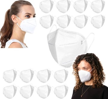 100 шт. МАСКА FFP2 KN95 ФИЛЬТР ЗАЩИТНОЙ МАСКИ 95
