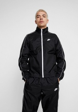 NIKE Sportswear Bluza męska na zamek czarna XL