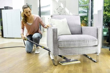 ПАРОМОЕЧНАЯ МАШИНА ШВАБРА KARCHER SC 3 EASYFIX БОГАТЫЙ НАБОР АКСЕССУАРОВ