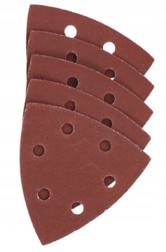 ШЛИФОВАЛЬНАЯ БУМАГА НА ВЕЛКРО DELTA IRON 93 x 93мм ДЛЯ ШЛИФОВАЛЬНОЙ МАШИНЫ 100 гр 5шт.