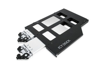 2 отсека для твердотельных накопителей M.2 NVMe для сверхтонкого отсека для оптических дисков диаметром 9,5 мм (ToughArmor MB852M)