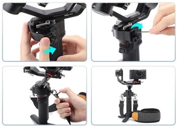 Uchwyt Mocowanie Smycz na szyję dla Gimbala DJI RS 3 MINI (RO-GS56)